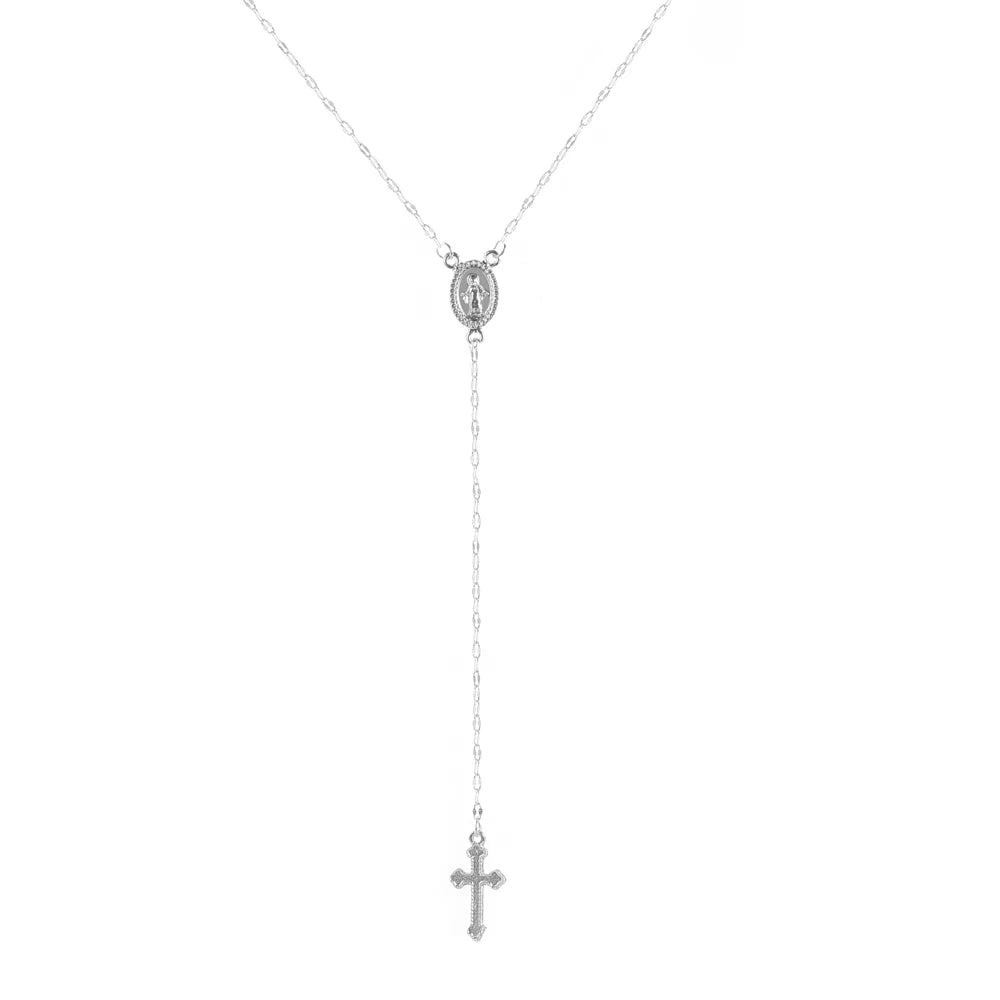 Vintage Gold Cross Necklace