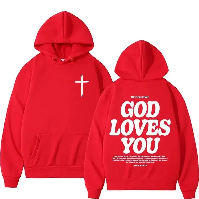 'God Loves You' Hoodie