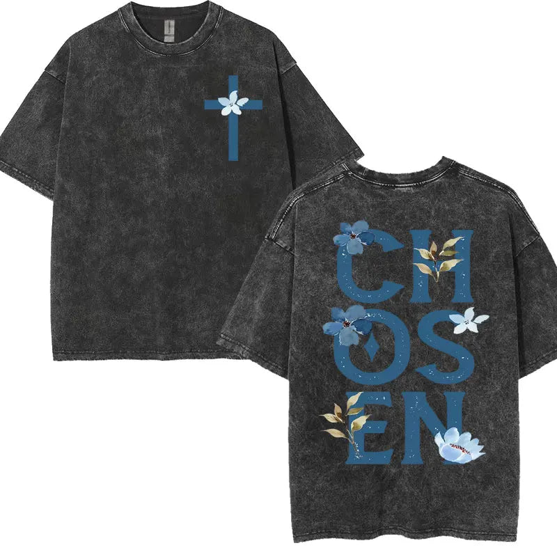 'CHOSEN' Charcoal T-Shirt