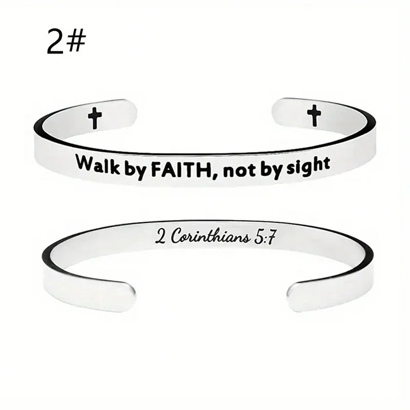 Jesus Scripture Bible Verse Bracelet