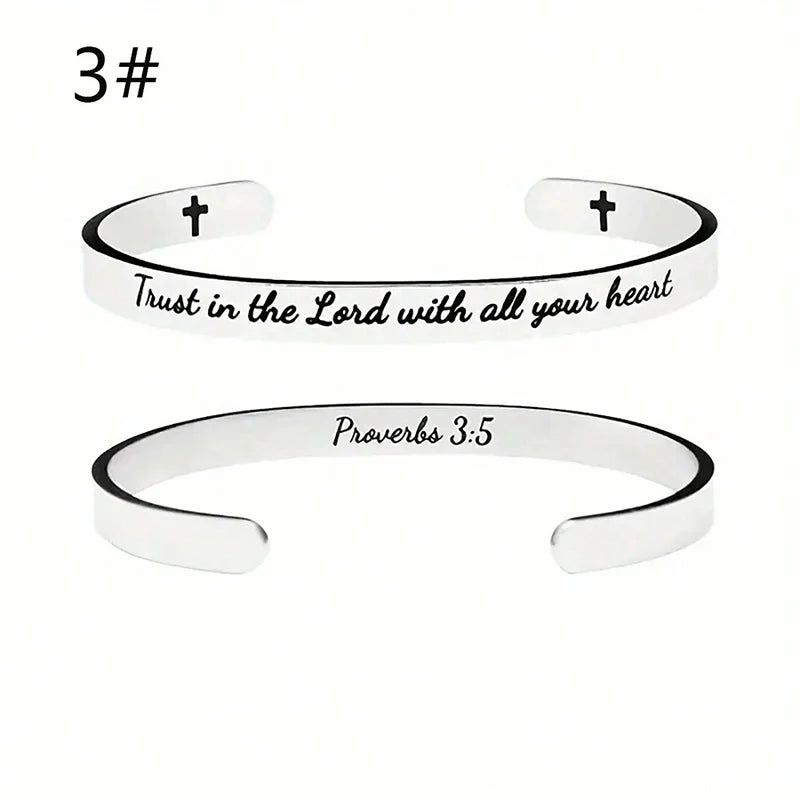 Jesus Scripture Bible Verse Bracelet