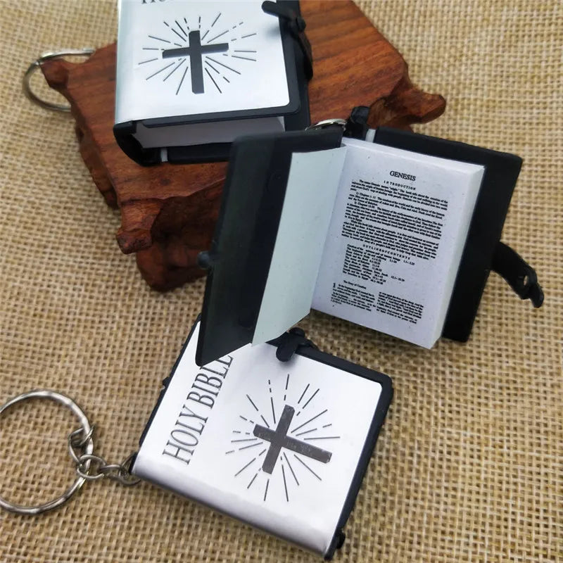 Mini Holy Bible Keychain