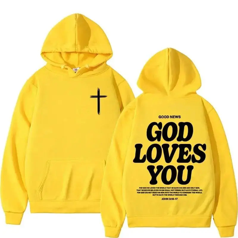 'God Loves You' Hoodie