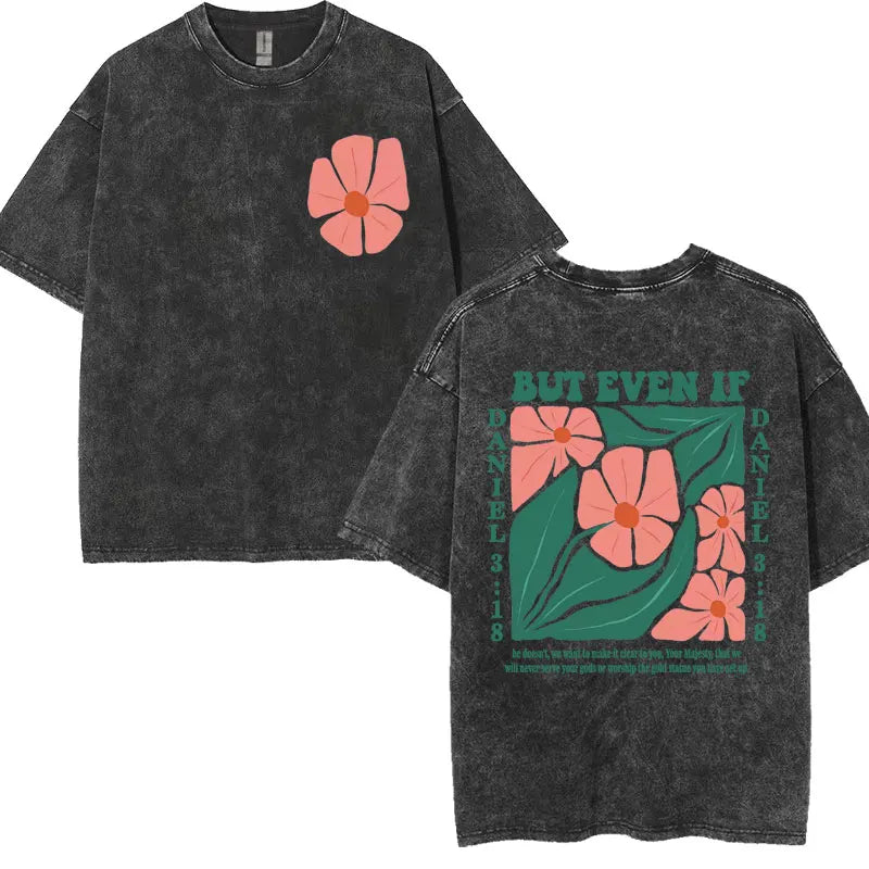 'Daniel 3:18' Charcoal T-Shirt