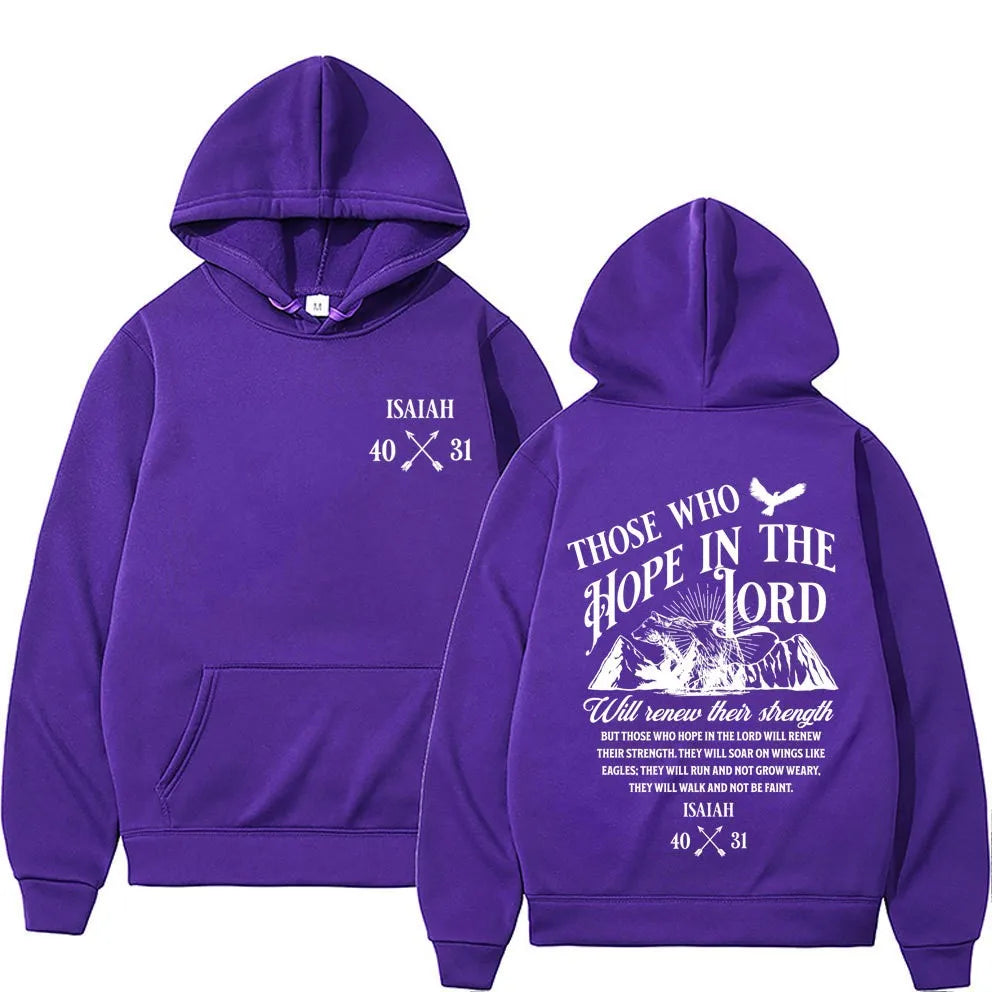'Isaiah 40:31' Hoodie