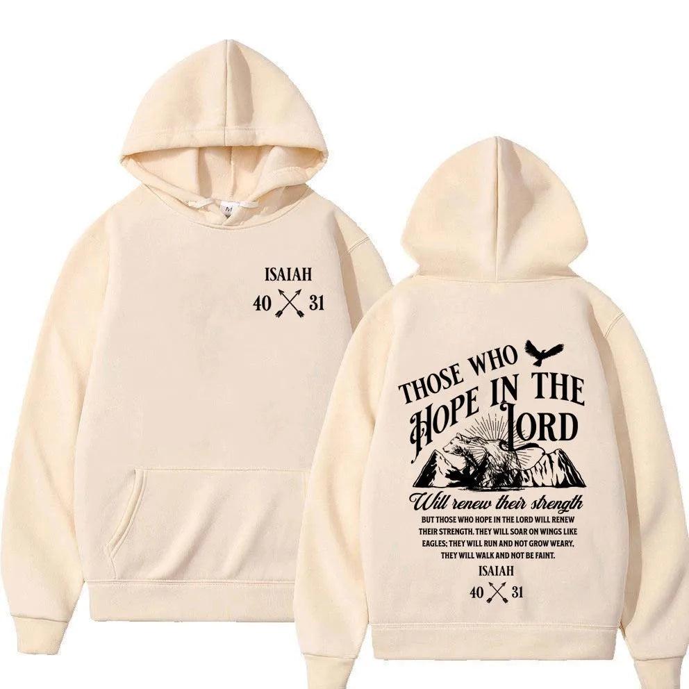 'Isaiah 40:31' Hoodie