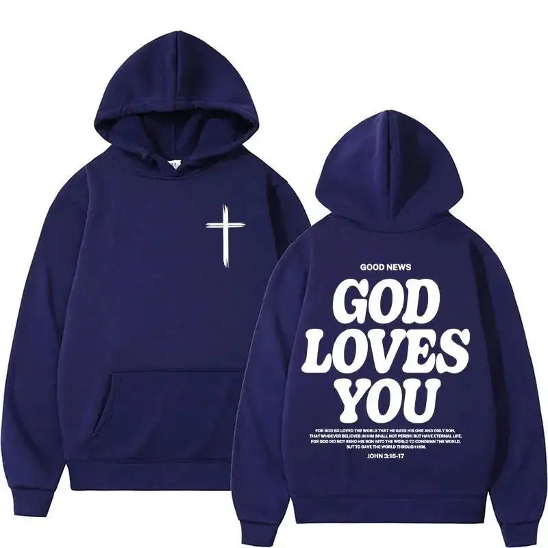'God Loves You' Hoodie