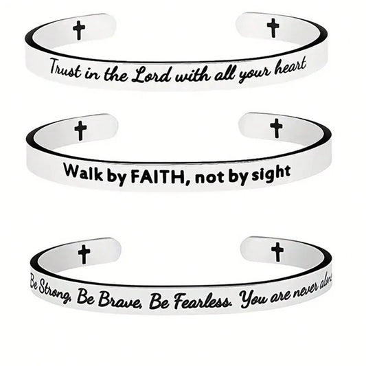 Jesus Scripture Bible Verse Bracelet