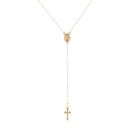 Vintage Gold Cross Necklace