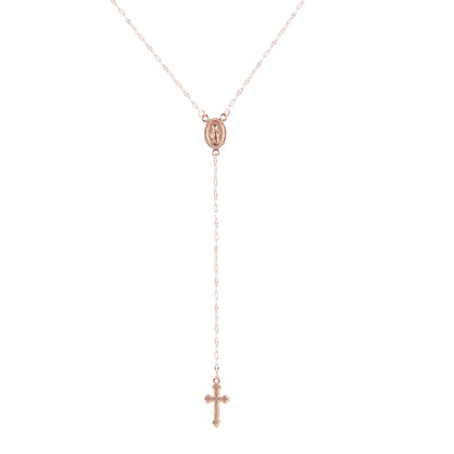 Vintage Gold Cross Necklace