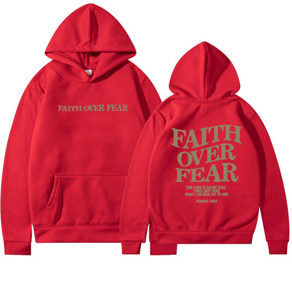 'Faith Over Fear' Hoodie (Psalms 118:6)
