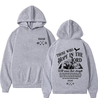 'Isaiah 40:31' Hoodie