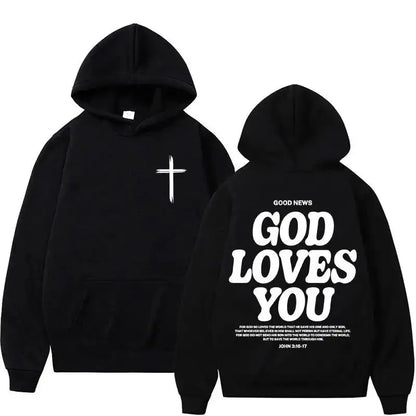 'God Loves You' Hoodie