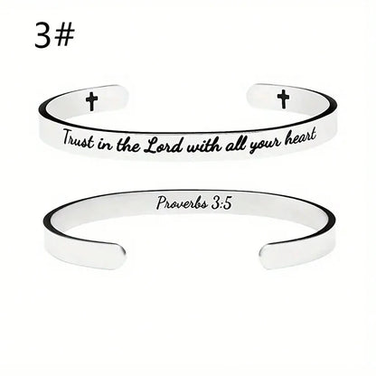 Jesus Scripture Bible Verse Bracelet